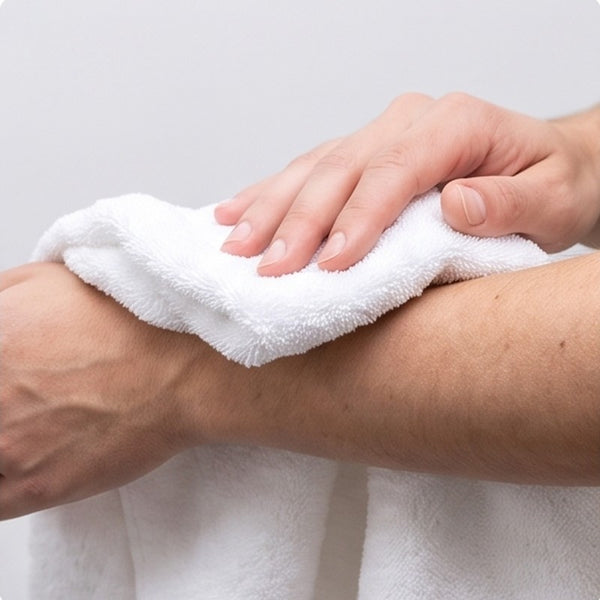 Towel dry